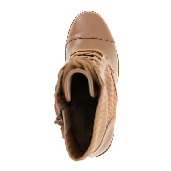 NWT BCBGENERATION Womens Beige 1-1/2" Platform Pilas Heeled Boots 10 M - Picture 3 of 5